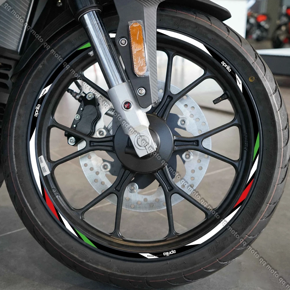 Наклейка на колесо для мотоцикла Aprilia V4 TUONO 1100 RSV4 RS150/250/660 GPR APR Shiver 750 900 17 дюймов