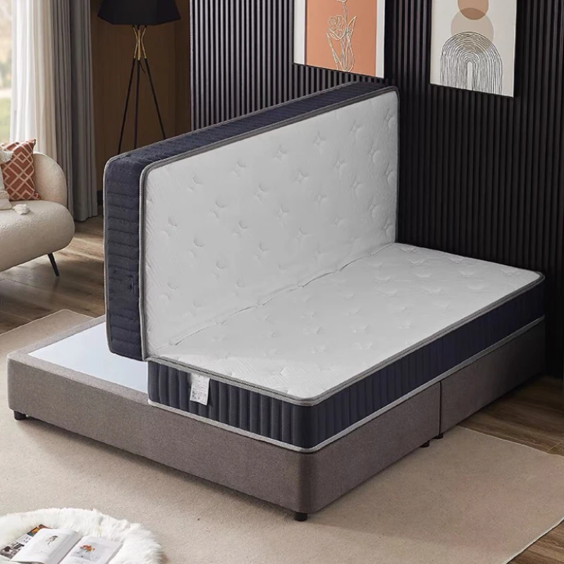 

High quality spring mattress, spring + latex mattress+coir fibre, can be folded, convenient delivery