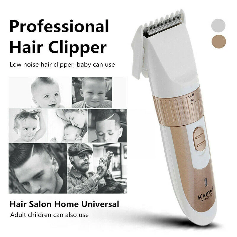 Kemei Professional Hair Trimmer for Men Child Electric Clipper Portable Rechargeable Stainless Blade Cutting Machine |