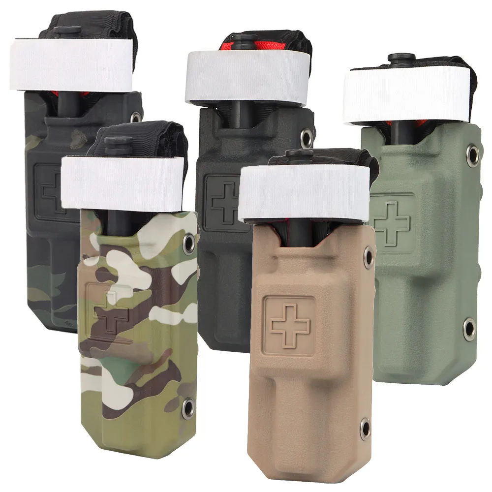

Camo Equipment Release Portable Aid Holsters Outdoor Airsoft Buckle Slow Emergency Quick Emergency Tactical Tourniquet First