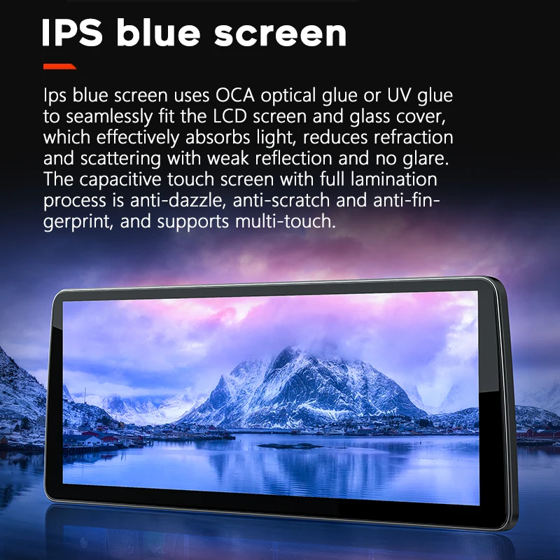 Автомобильный радиоприемник Carplay 4G 12 3 дюйма 8G + 256G 2din Android13 для BMW 3/4 серии F30 F31 2013-2017