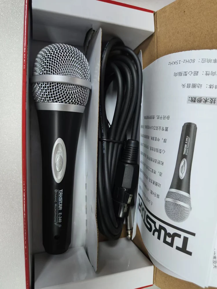 Takstar E-340 профессиональные Проводные ручные микрофоны для ...