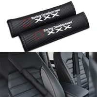 2pcs car seat belt pads harness shoulder protection strap cushion cover safety belt protector for toyota trd avensis auris hilux