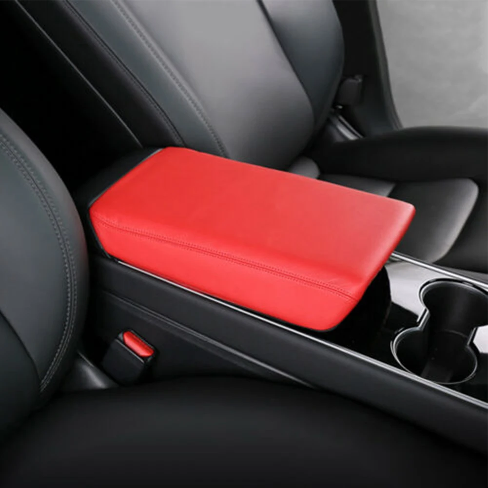 

High Quality Center Console Lid Leather Armrest Lid Pad Box Cover Armrest Lid Pad Center Console Easy Installation