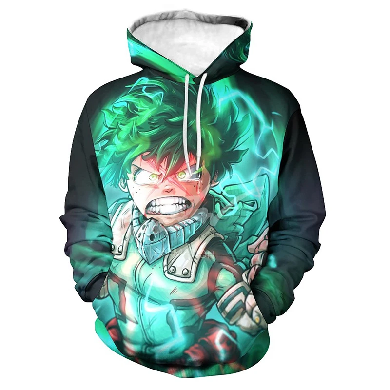 

Мужские, женские, детские, Мультяшные, забавные, Осенние, новые, с 3D рисунком аниме мой герой академия, толстовки, повседневные, модные, крутые свитера, пальто