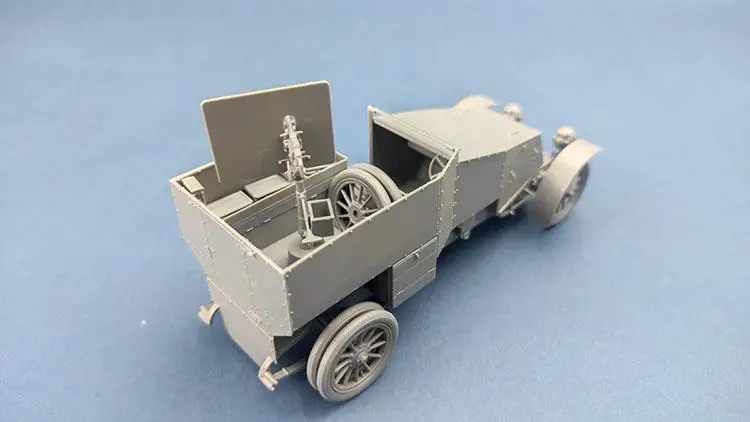 Медные модели CSM35013 1/35 французские БРОНИРОВАННЫЕ АВТОМОБИЛИ модель 1914 (тип ED)