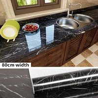 waterproof marble wallpaper contact paper oil proof wall stickers pvc self adhesive kitchen countertop home design 6080cm wide