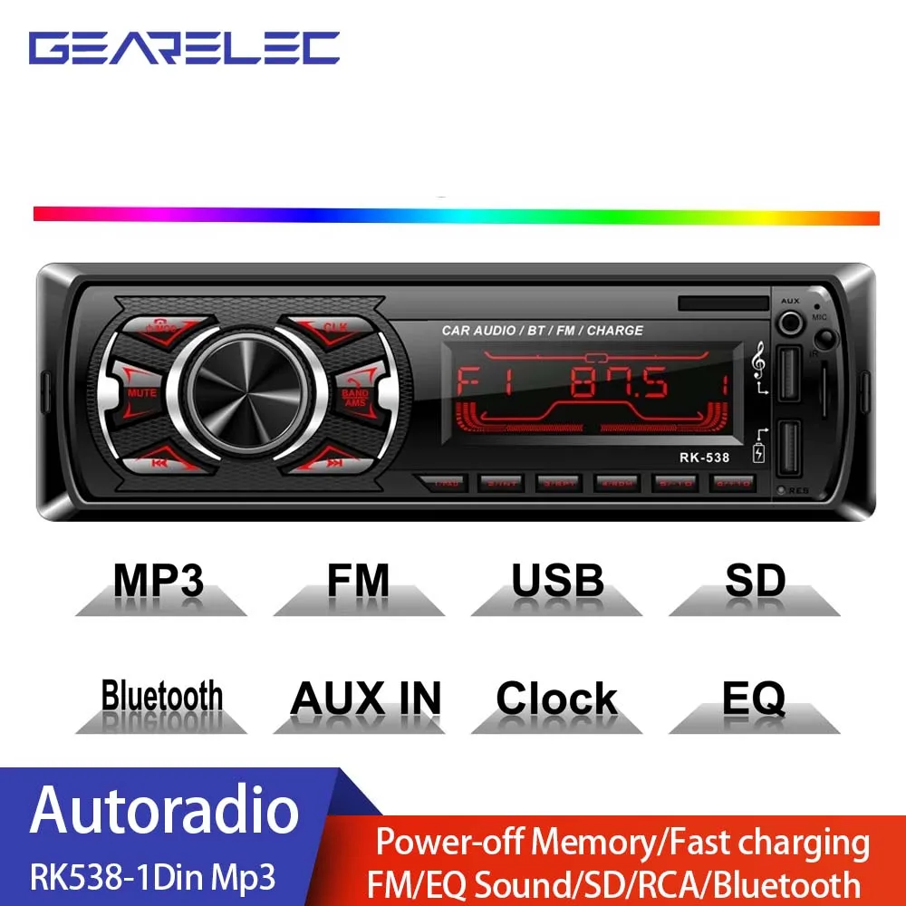 

Car Radio Car audio FM Bluetooth MP3 Audio Player Bluetooth cellphone Handfree USB/SD Car Stereo Radio In Dash Aux Input