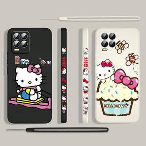 anime hello kitty cute for oppo realme 50i 50a 9i 8i 8 6 pro find x3 lite neo gt master a9 a5 liquid left rope phone case cover free global shipping