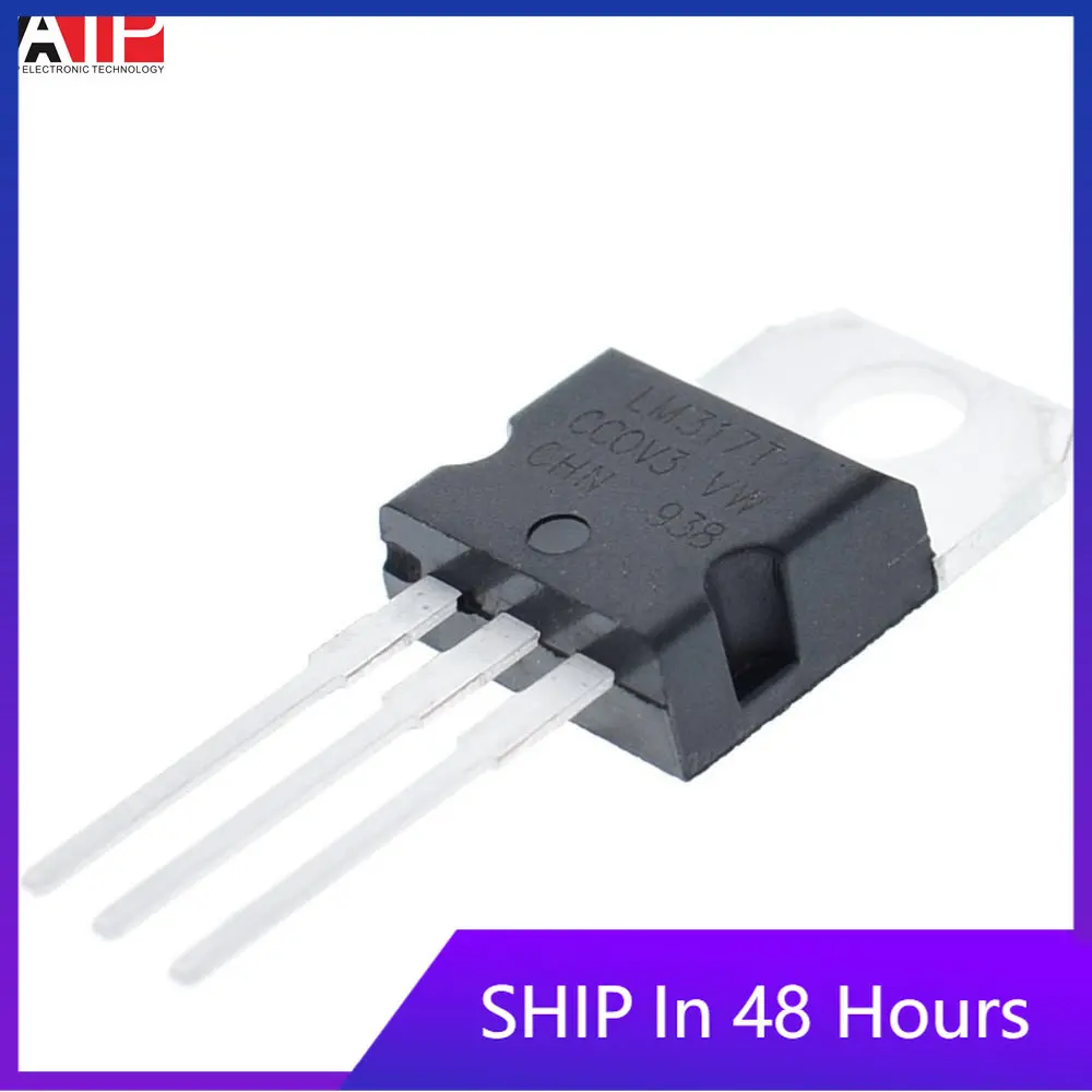 

10PCS LM317 LM317T Voltage Regulator 1.2V to 37V 1.5A TO-220