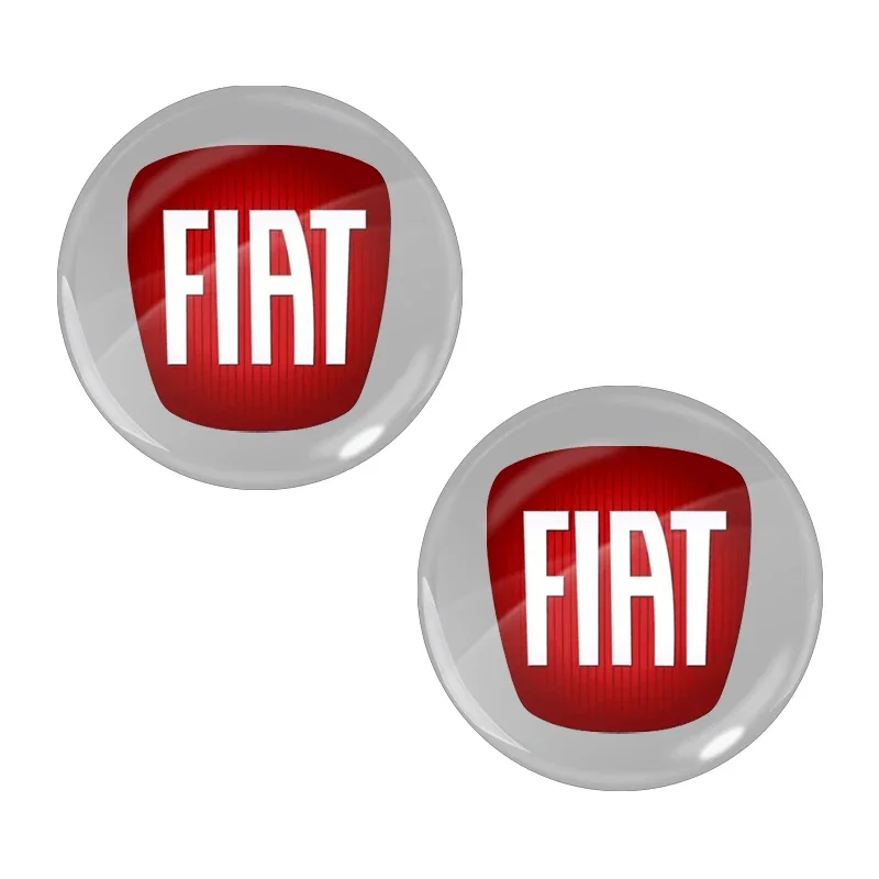 

Новый 14 мм брелок с логотипом автомобиля, наклейка для ключа дистанционного управления автомобиля для Fiat 500 Punto 124 125 500 Bravo Stilo Panda Abarth Tipo Viaggio GT