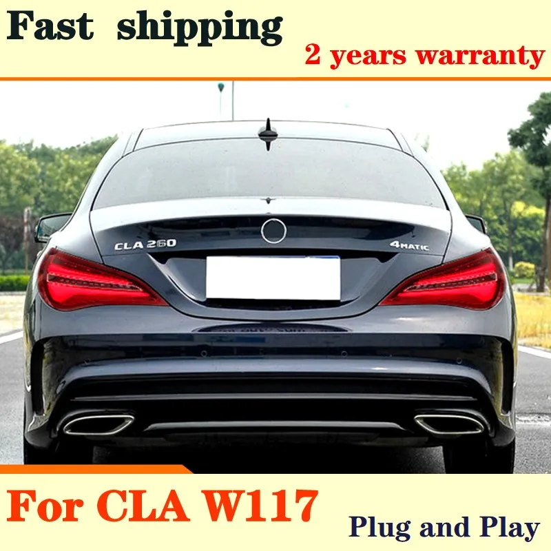 Задняя фара для BENZ W117 CLA 2014-2019 CLA180 CLA200 CLA300 задний противотуманный тормоз сигнал