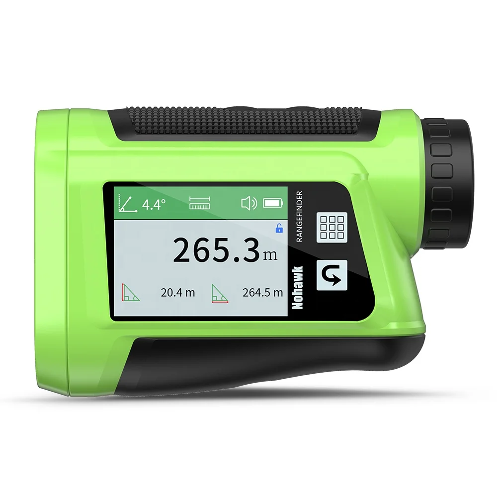 

Custom touch screen digital range finder 800m with slope compensation golf rangefinder hunting hand-held laser rangefinder