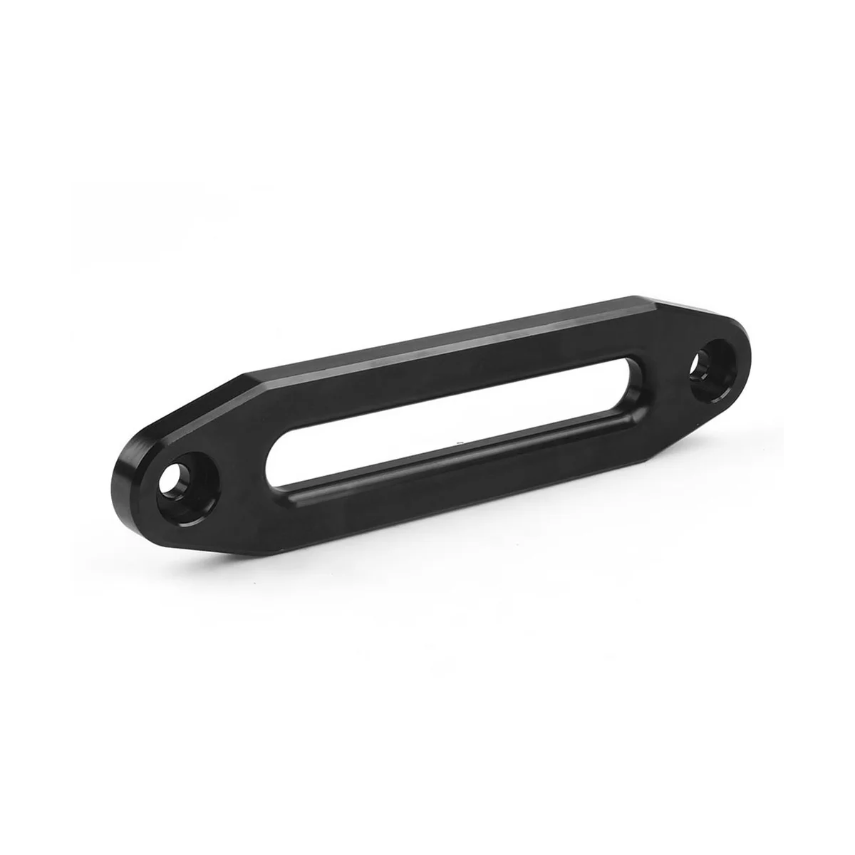 

10 дюймов 12000 DBS лебедка веревка направляющая Hawse алюминиевый Fairlead для внедорожника 4WD веревка Серебряная Веревка направляющая проводка направляющая черная