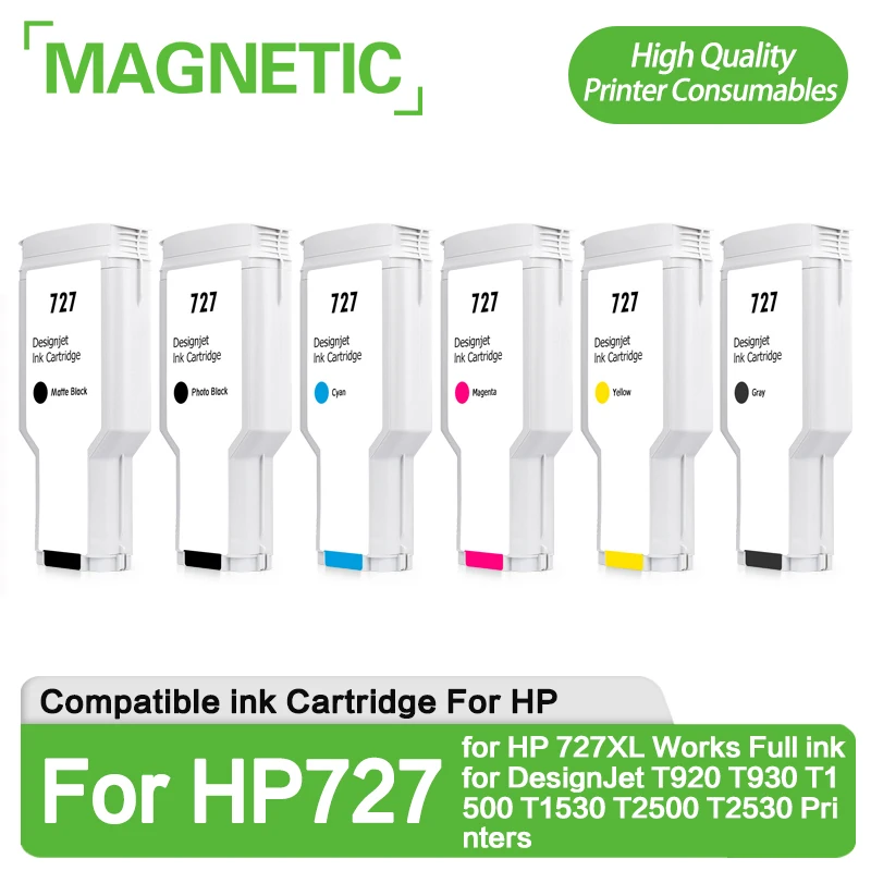 Картридж для принтеров HP 300 727 мл с чипом