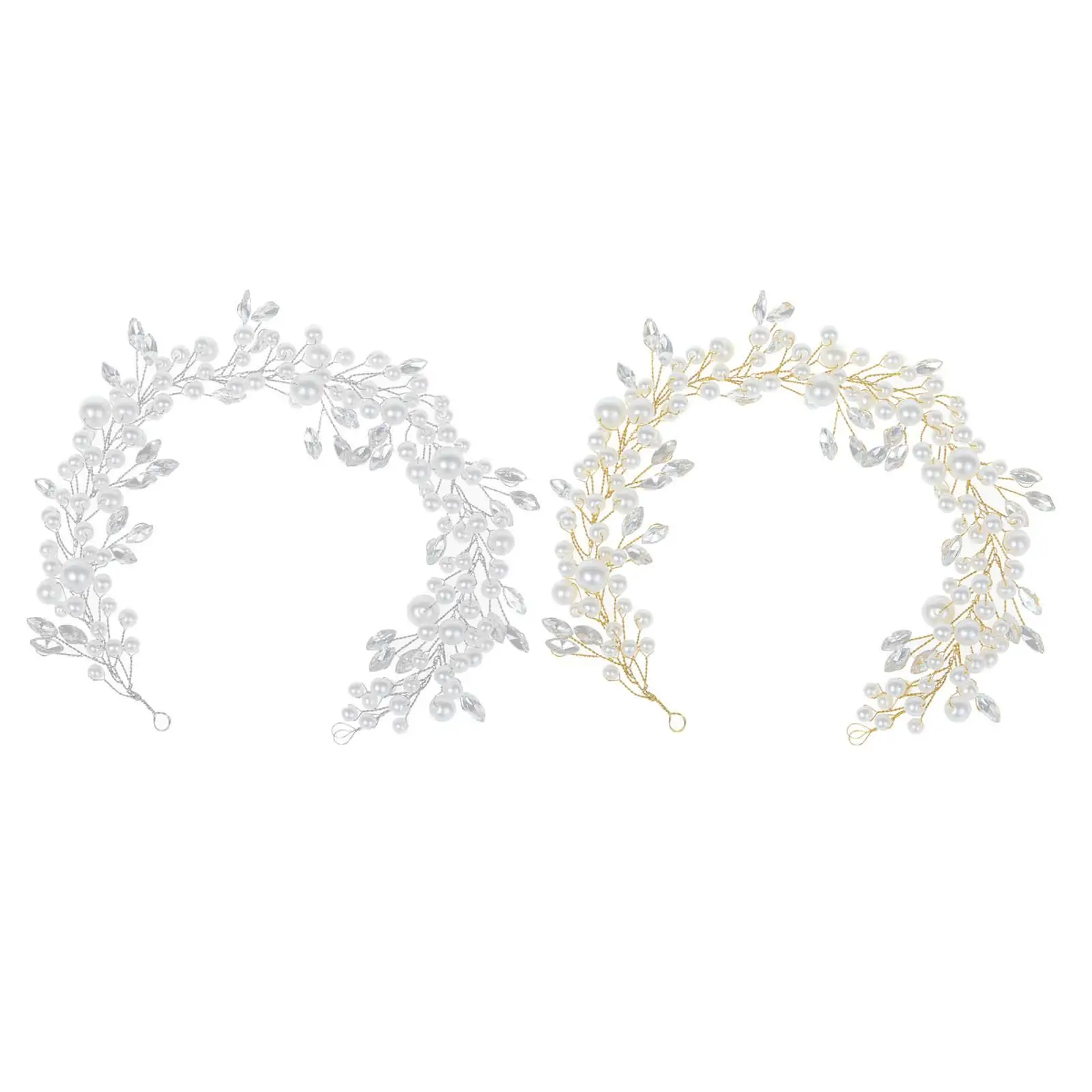 

Bride Headband Hair Chain Headband Crystal Headpieces Hair Jewelry for Girl