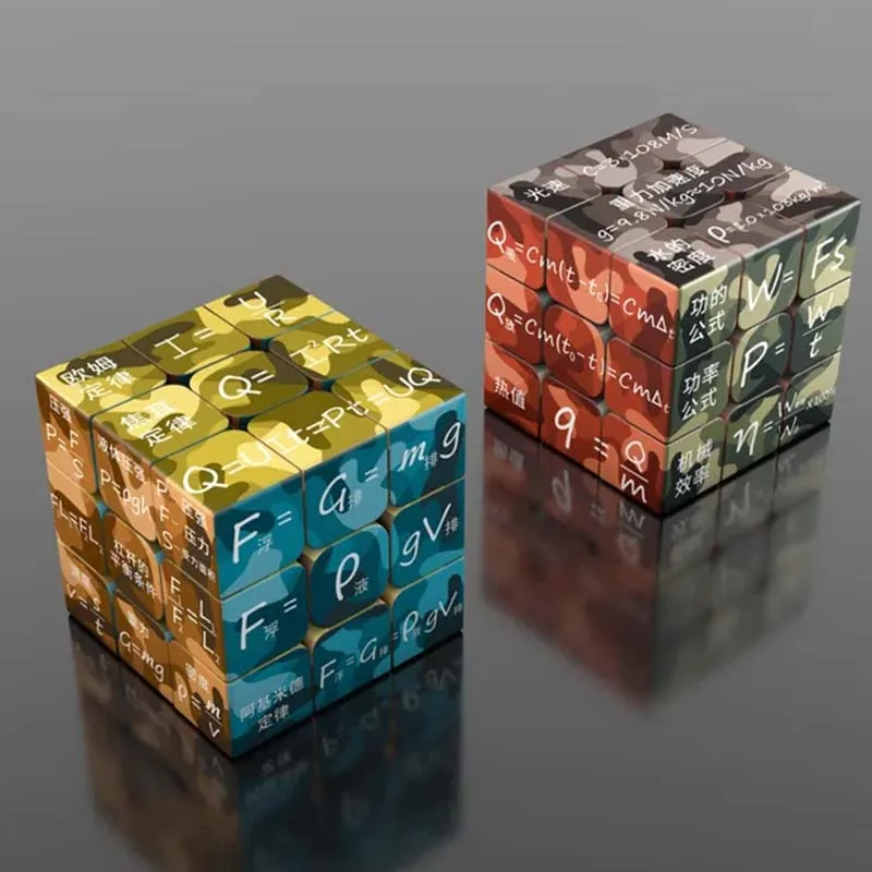 3D Волшебные кубики 3x3x3 математика химия и физика головоломка магнитный