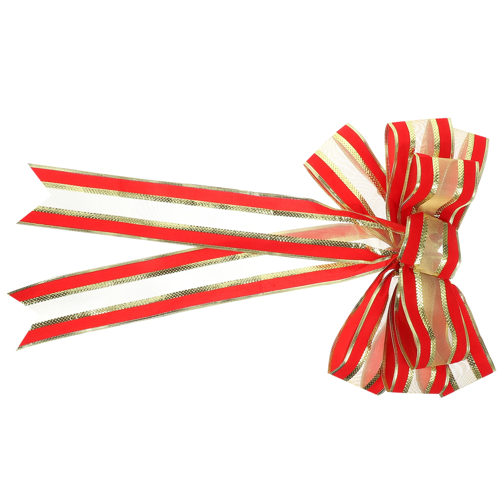 

Christmas Tree Topper Bow Christmas Bow for Wreath Front Door Bowknot Home Party Bow Decoration