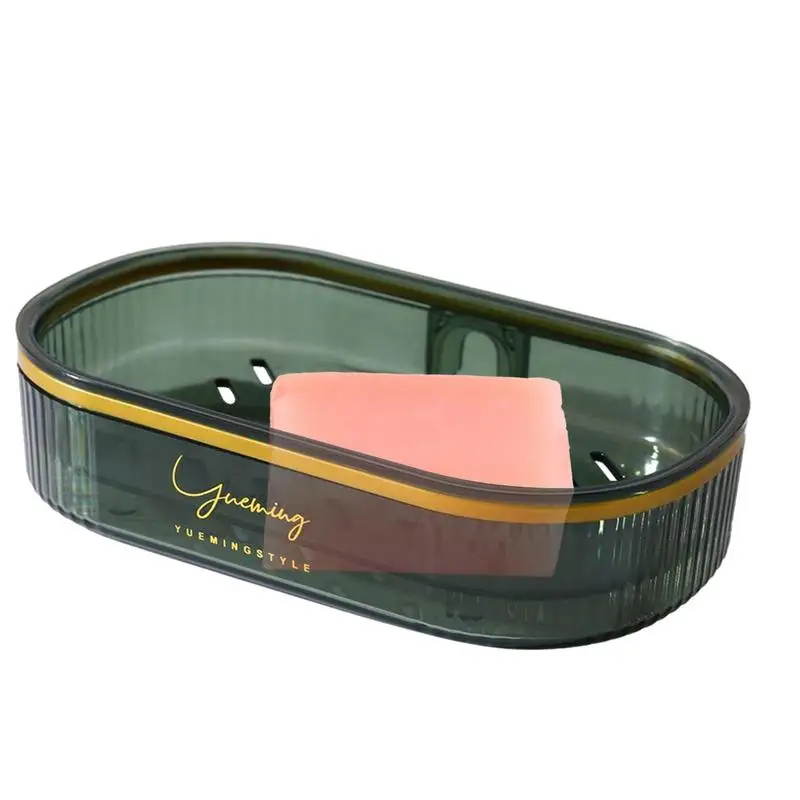 

Настенный держатель для мыла, настенный держатель для мыла для ванной комнаты, органайзер для душа без дрели, поднос, съемный губчатый держатель для душа