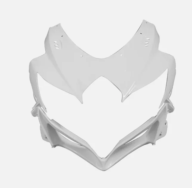 Высококачественный белый серебряный мотоцикл ABS инъекция обтекатель кузова