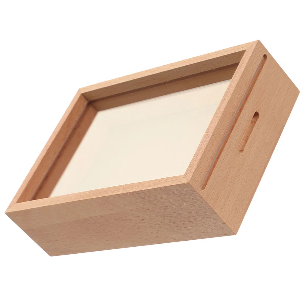 

Копилка-фоторамка деревянная акриловая