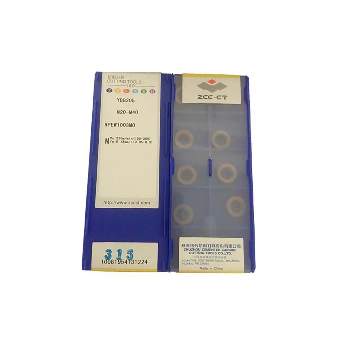 

ZCC CT 100% Original RPEW RPEW10 RPEW1003 RPEW12 RPEW1204 RPEW1003M0 RPEW1204M0 YBG205 Milling And Turning Milling Cutter