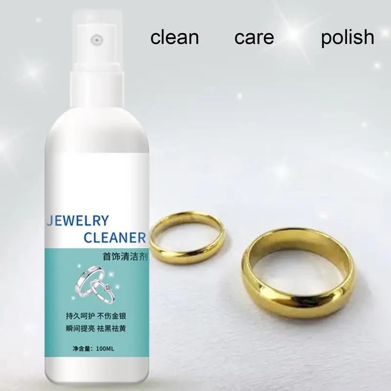 

Ювелирные изделия из стерлингового серебра, очиститель для ушных колец, браслетов, ожерелий, часов, спрей для удаления пыли и царапин из нержавеющей стали