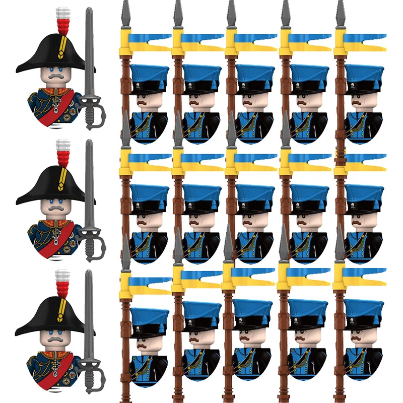 Наполеоновские войны. Фигурки солдата из пластика