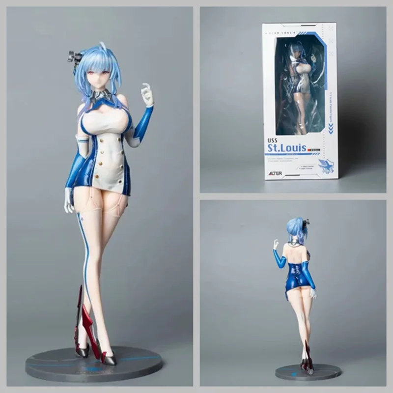 

Azur Lane USS St. Louis Figure Toy Alter Japanese Anime Girl PVC Action Figure Toy Game Statue Adult Collectible Model Doll Gift