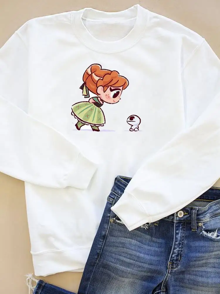 

Fashion Clothing Princess 90s Cute Style Clothes Pullovers Ladies Female Casual Women Holiday Print Lady Graphic Sweatshirts