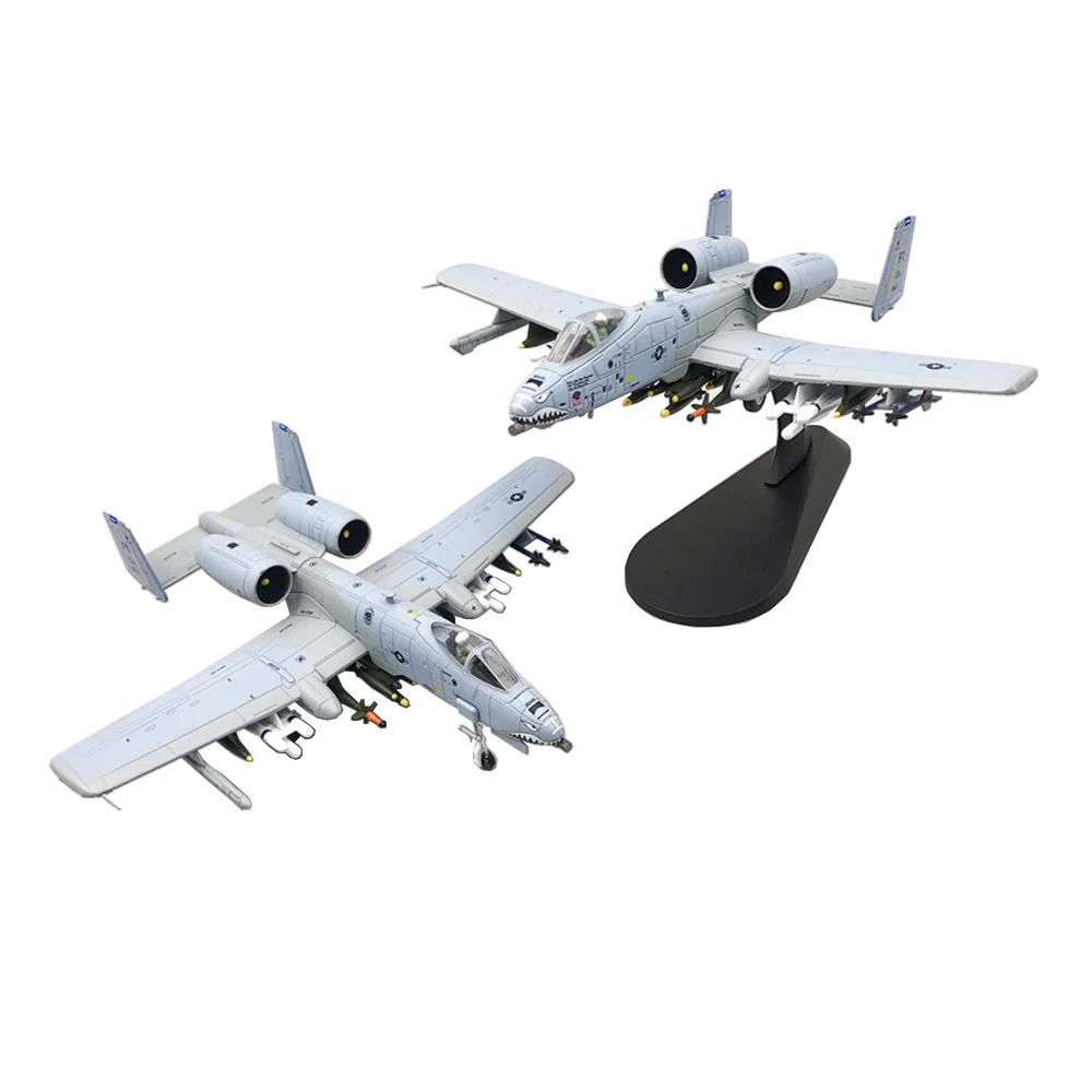 1:100 Scale US A-10 A10 Thunderbolt II Warthog Hog Attack Pl