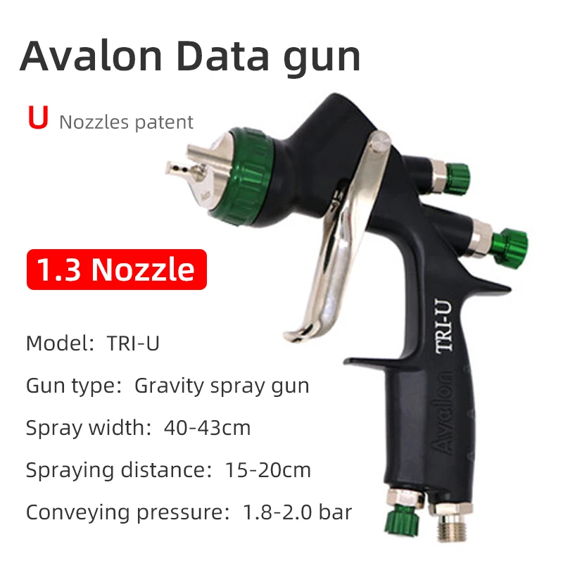 

Avalon TRI-U Data Spray Gun Automotive Paint High Atomization Furniture Hardware Spray Handheld A50