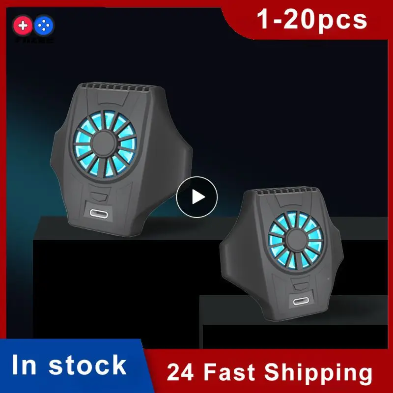 

Game Cooler Mobile Phone Radiator Mute Cooling Fans Cooling Artifact For Iphone/samsung/ Phone Cool Heat Sink