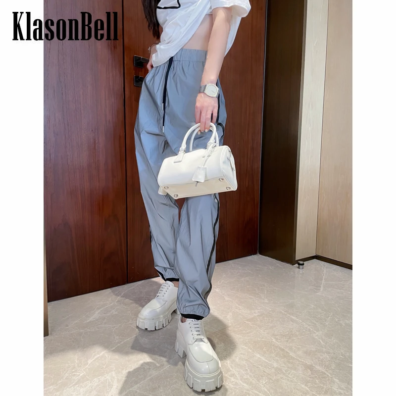 

7,21 KlasonBell светящиеся повседневные спортивные брюки для женщин