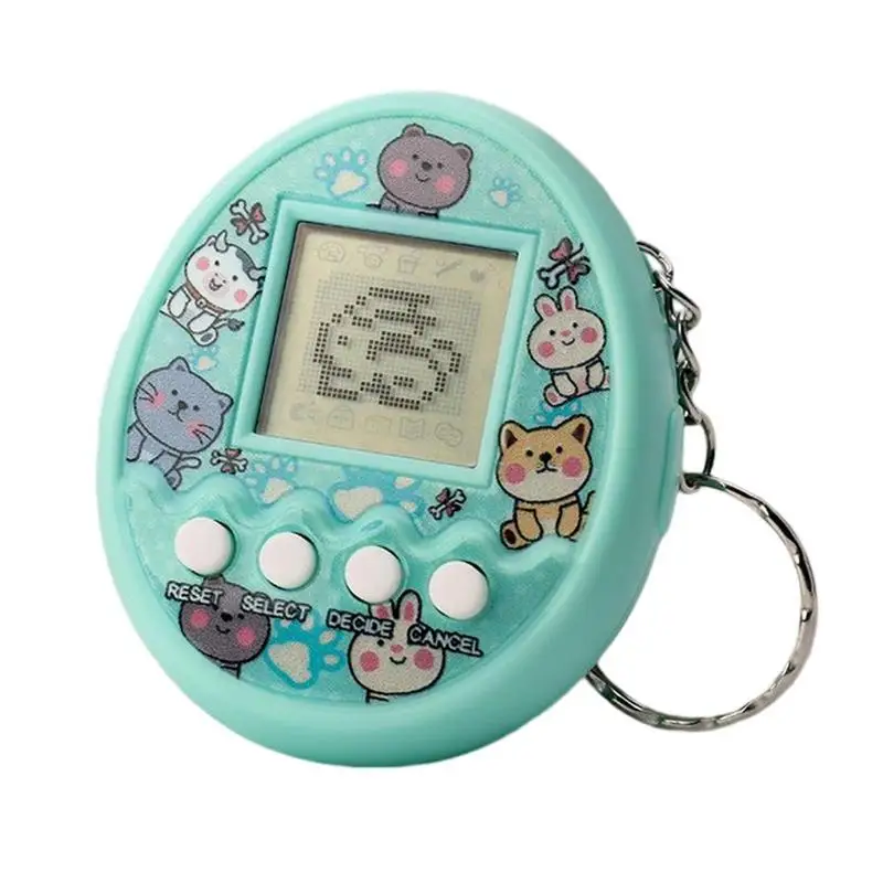 

Tamagotchis Electronic Pet Machine Keychain Portable Pet InVirtual Cyber Pet Keychain E-pet Interactive Toy Console Keyring Gift