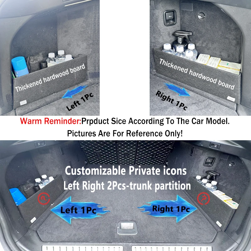 

Для BMW X3 G45 G48 2025 ~ 2026 25 MK4 Многофункциональная перегородка для хранения багажника, органайзер для автозапчастей салона, автомобильные аксессуары