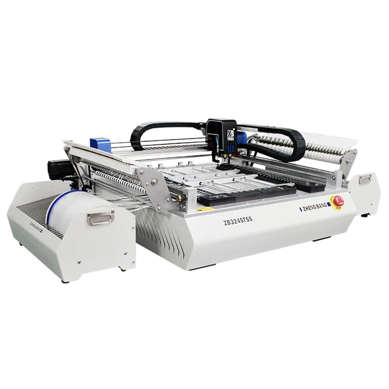 

Smt Pick And Place Assembly High Precision Desktop Smt Chip Placement Machine Full Automatic 2 Heads LED Pick And Place Machine