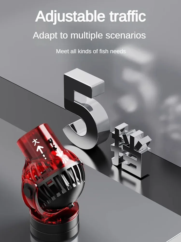 Водяной насос 220 В циркуляция волн создает фантазию маленький резервуар для рыбы