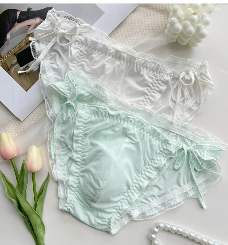 Мужские милые трусики в стиле Харадзюку с веревкой костюмы для вечеринок прямом