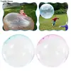 3 Size Kids Bubble Ball Balloon Indoor Outdoor Inflatable Ball Games Toys Soft Air Water Filled Bubble Ball Blow Up Balloon Toy 4