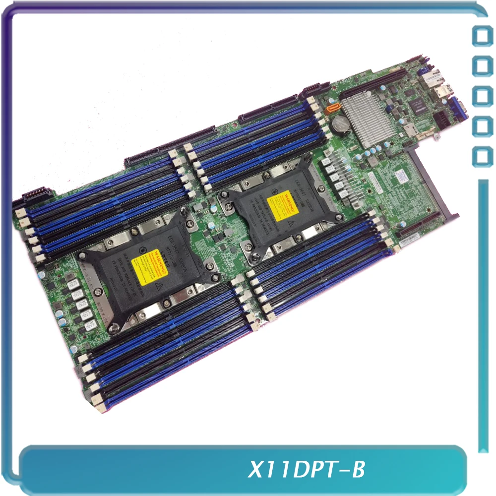 Blade Server Motherboard For Supermicro X11DPT-B 2029BT-HNC1R3647 LGA 3647 Blade Server Motherboard For Supermicro X11DPT-B 2029BT-HNC1R3647 LGA 3647
