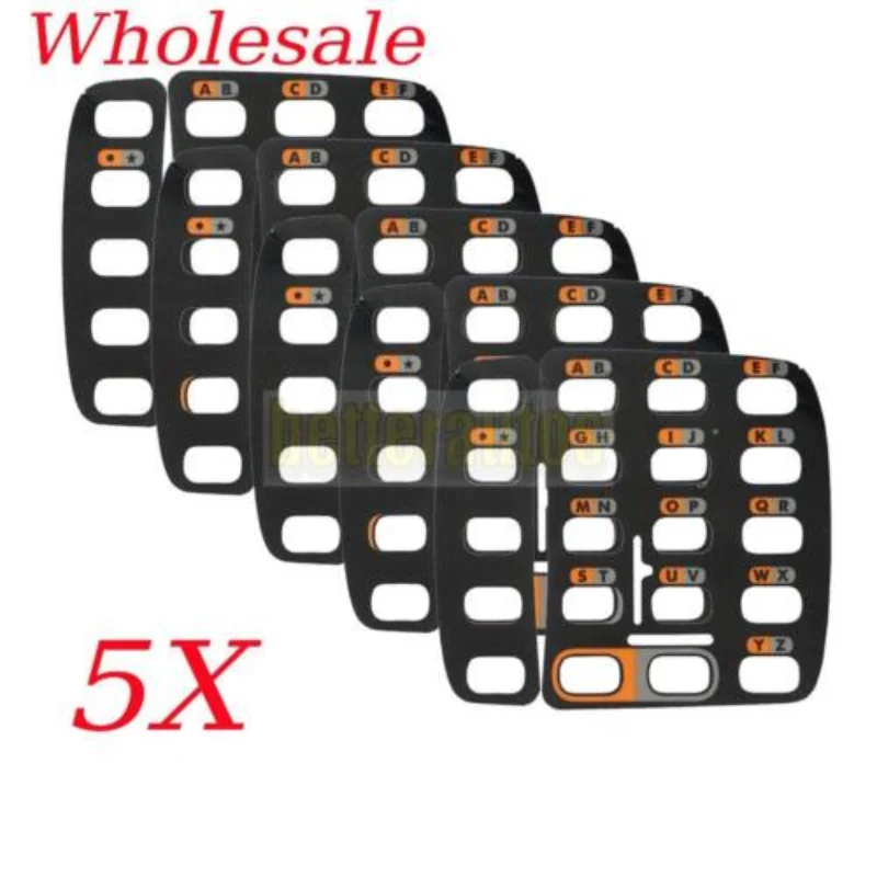 

5pcs 2nd version Set of Keypad Nameplate/Overlay for Symbol WT4070 4090 41N0 Free Shipping