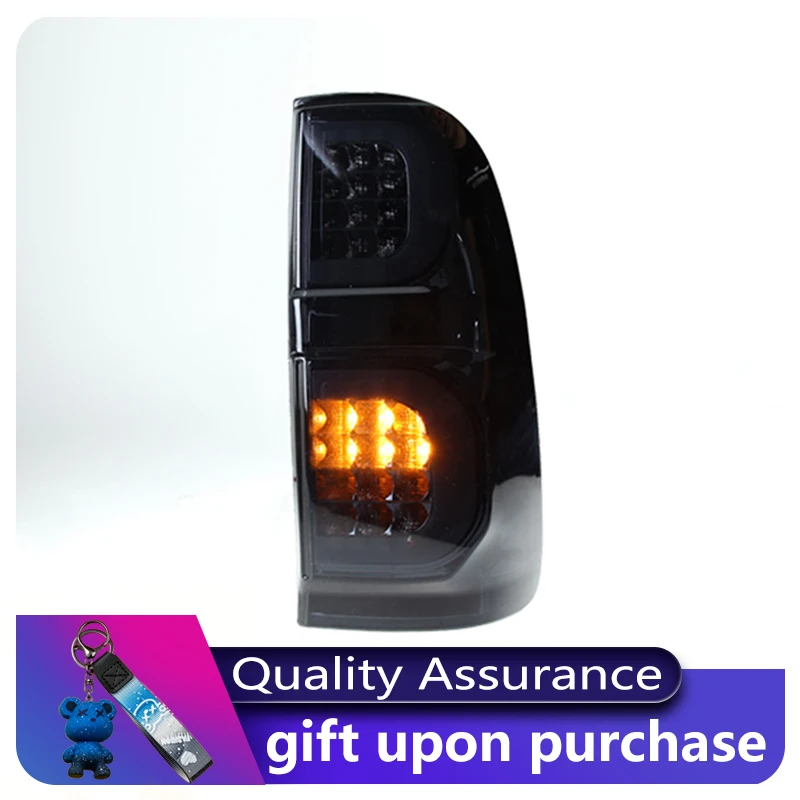 Пара автомобильных задних фонарей для Toyota Hilux VIGO 2004-2014 светодиодный DRL ремонт