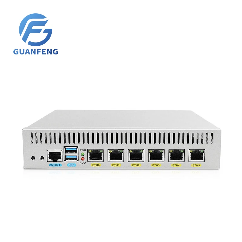 

Новое поступление 2021 года, рандомный безвентиляторный брандмауэр Pfsense aes-ni, мини-ПК с виртуальной машиной ESXI Guanfeng