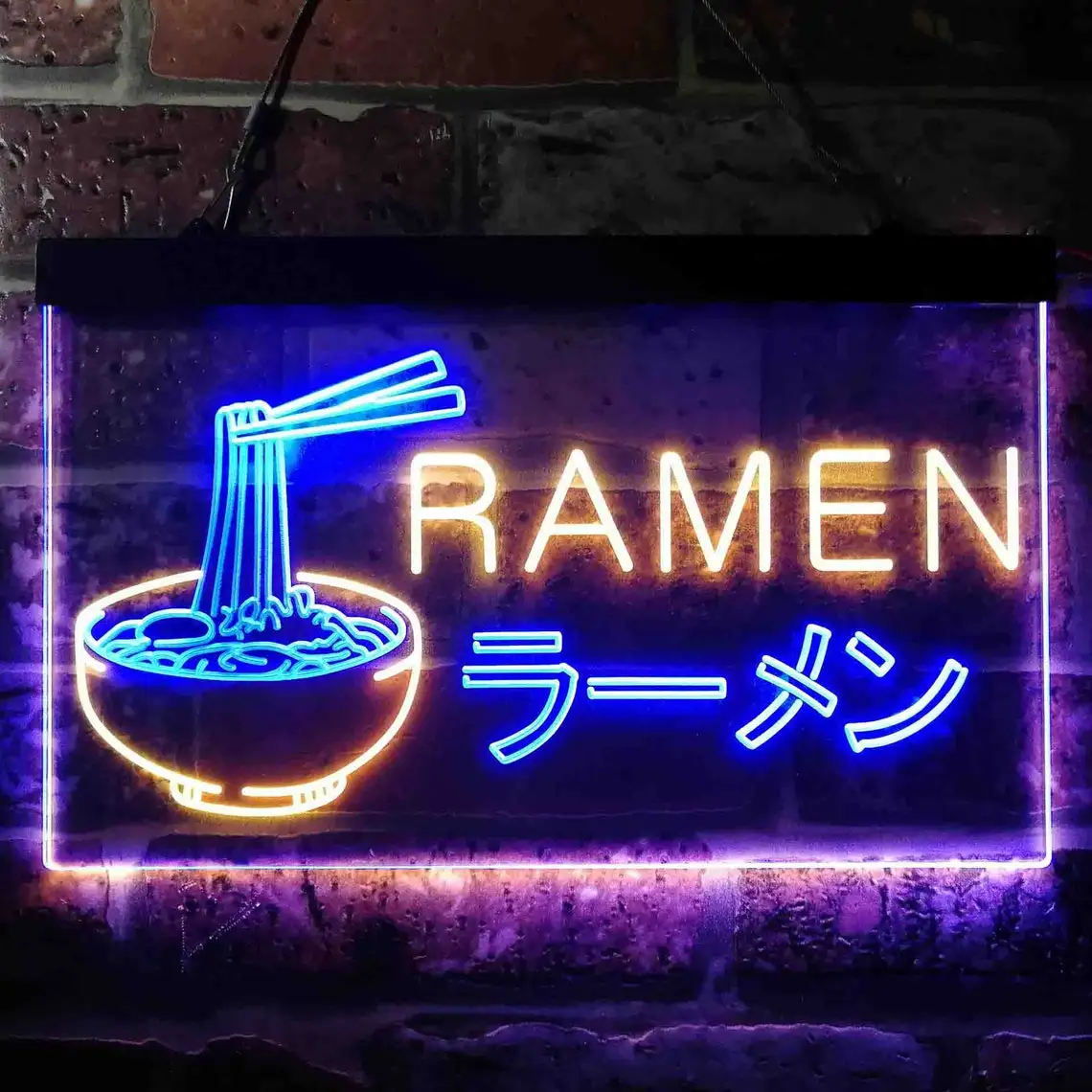 Ramen Japanese Noodles Shop Display Dual Color LED Neon Sign st6-i3613