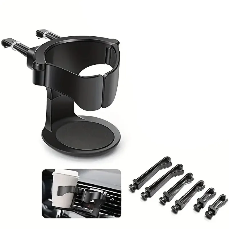 Автомобильный держатель для чашки, вентиляционное отверстие, держатель для бутылки с кофе, держатели для банок, подставка для крепления пепельницы для напитков, универсальные аксессуары