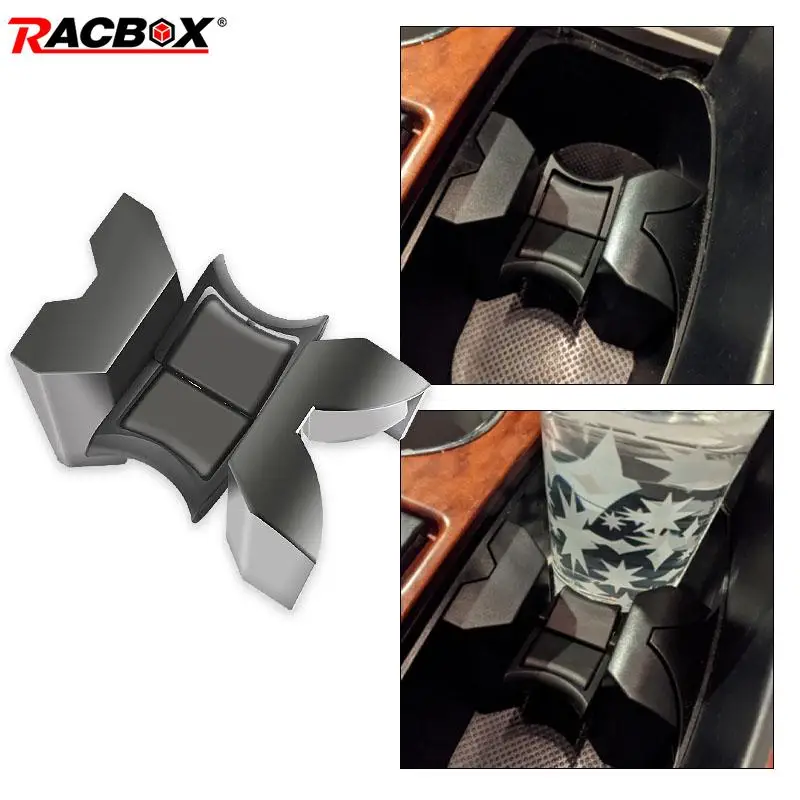 

Center Console Cup Holder insert Divider Limit Clip Armrest Center Console Anti Slip Limiter for Toyota Highlander 2008-2013
