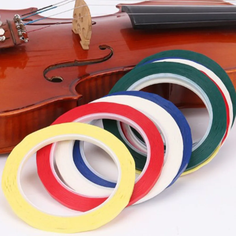 

66m Violin Fingering Tape For Fretboard Positions Finger Guide Stickers Beginner Cello Bass String Instruments Parts Accessories