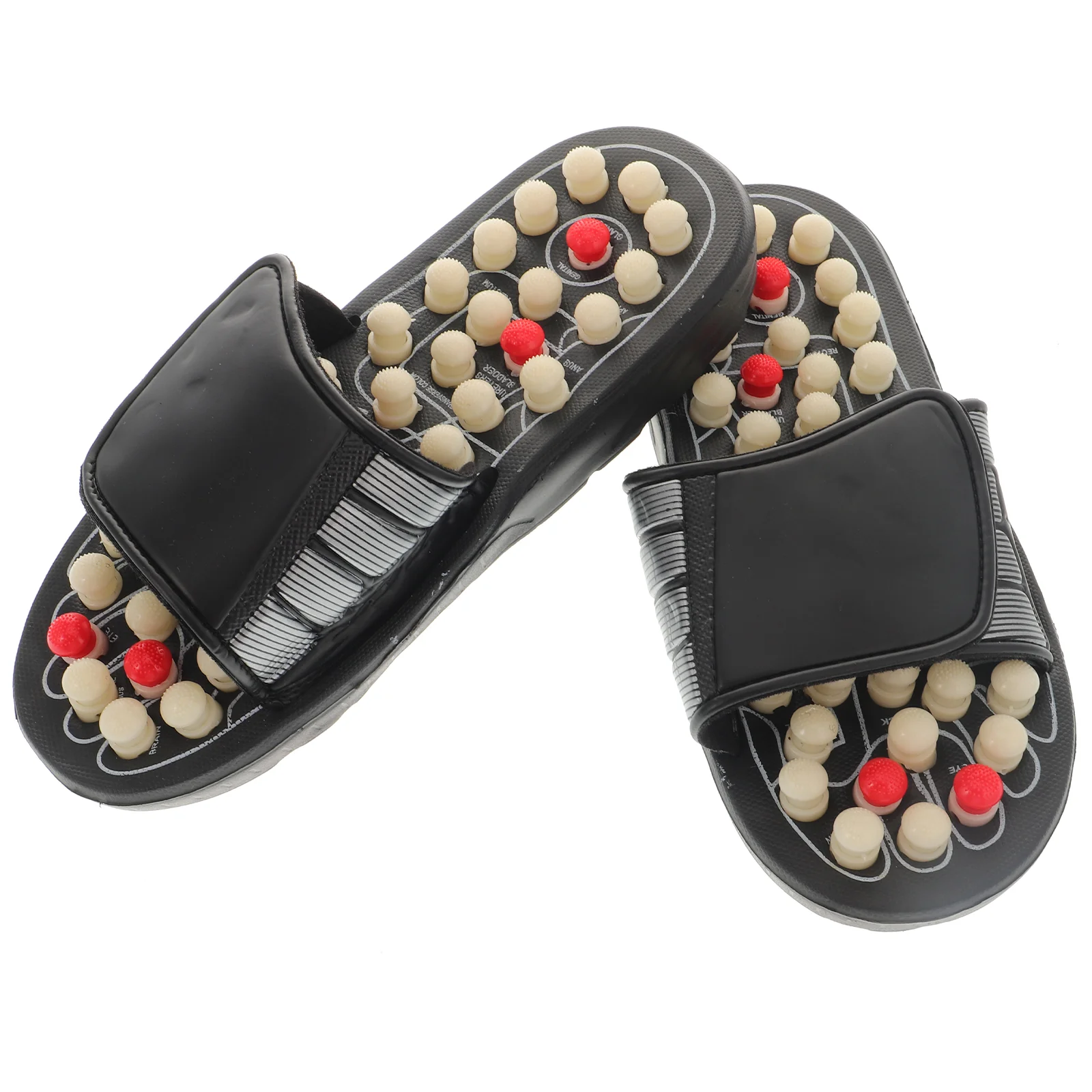 Удобные тапочки массажные сандалии для акупунктурных точек массажеры унисекс