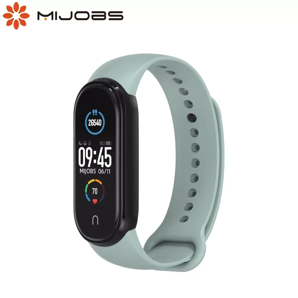 

Strap for Mi Band 7 6 5 4 3 Bracelet Mi Band 5 Wristband Silicone for Xiaomi Miband 6 Strap Waterproof Xiomi Pulseira Correa